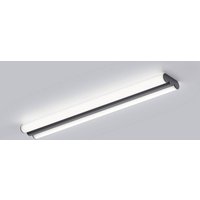 Helestra LED-spegellampa LOOM, längd 60 cm, svart, IP44