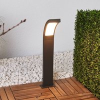Lucande LED-pollare Juvia, 60 cm, antracit, IP54