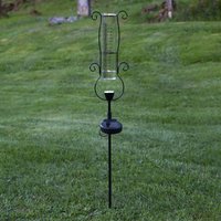 STAR TRADING Pluvio LED solar light with a rain gauge