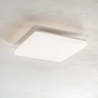 Heitronic LED-sensor taklampa Pronto, vinklad, 33x33cm