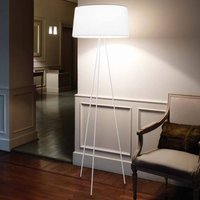 kdln golvlampa Tripod, vit, höjd 175 cm, dimbar