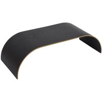 Plateau AYTM Curva, noir, 62 x 25 x 16 cm, bois