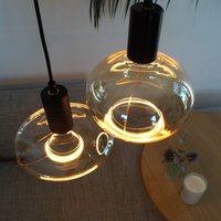 SEGULA LED floating oval E27 4.5W dim smoke