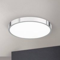 ORION LED-taklampa Bully, krom, Ø 28 cm