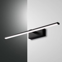 Fabas Luce Applique LED Nala, noire, largeur 50 cm