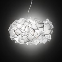 Slamp Clizia - designpendellampa, vit