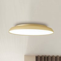 Viokef LED-taklampa ART, Ø 45 cm, krämguld, metall