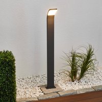 Lucande Timm LED-väglampa, 100 cm, antracit, metall, IP54