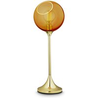 DESIGN BY US Ballroom bordslampa, bärnsten, glas, munblåst, dim.