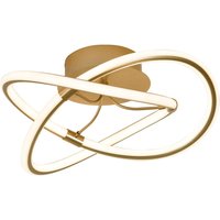 Viokef Plafonnier LED Lorra, doré