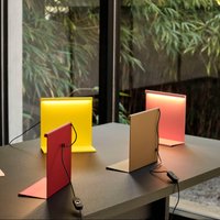 HAY LBM LED table lamp with dimmer, clay-coloured
