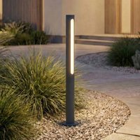 Lindby LED path light Liravel, height 60 cm, anthracite, IP65
