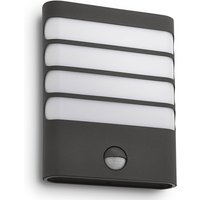 Philips Raccoon LED-vägglampa antracit