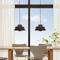 FRITZ HANSEN Concert P1 hanging light black 32cm