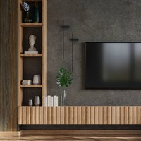 Nowodvorski Lighting LED-vägglampa Motive L, 120 cm bred, svart, metall