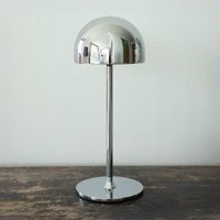 Sirius lampe à poser LED rechargeable Tim, couleur chrome, hauteur 30 cm, IP54