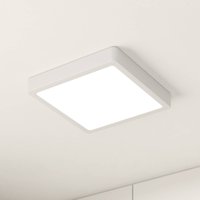 EGLO LED-panel för utanpåliggande montering Fueva 5 IP20 830 vit 21x21cm