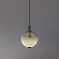 OLEV LED-hänglampa BEAM STICK NUANCE, grå, Ø 20 cm, 927