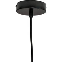 Dyberg Larsen Miles hanging light, black, Ø 20 cm, metal