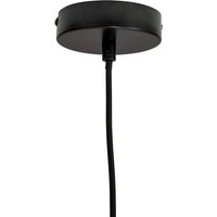 Dyberg Larsen Miles pendellampa, svart, Ø 20 cm, metall