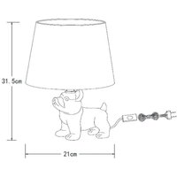 Lucide Extravaganza Sir Winston table lamp gold/black