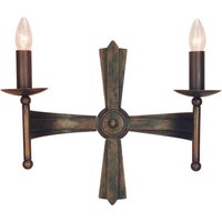 Elstead Vägglampa CROMWELL i medeltidsstil