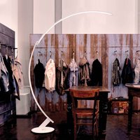 kdln lampadaire LED Kyudo, blanc, hauteur 212 cm