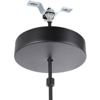 EGLO Hänglampa Haxey med bambuskärm, Ø 50 cm