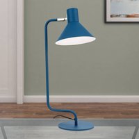 ORION Viktoria desk lamp, adjustable head, blue