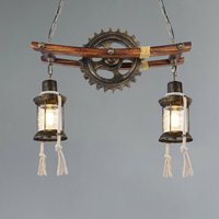 Globo Abella pendant light, 2-bulb