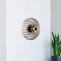 Opviq Aspendos N-645 wall light, black, metal, Ø 36 cm, E27