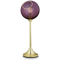 DESIGN BY US Lampe à poser Ballroom, lilas, verre, soufflé à la bouche, intensité