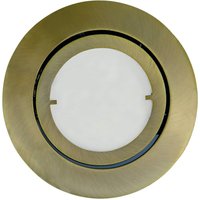 Joanie - LED-Einbauleuchte in Altmessing
