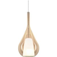 Ideallux Ideal Lux pendellampa Kalique 3, bärnstensfärgad, Ø 18 cm