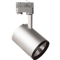 MEGAMAN LED spot Marco for three-circuit track silver 4,000K