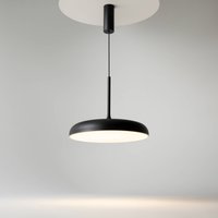 Maytoni LED-hänglampa Gerhard, Ø 40 cm, svart, metall