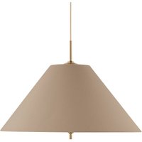 Globen Lighting Hängelampe IRIS 50 mokkabraun Ø 50 cm