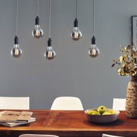 Paulmann LED bulb E14 4W 1,800K smoked glass dimmable