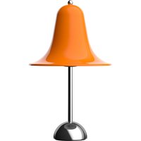 Verpan bordslampa Pantop, orange, höjd 23 cm, metall, E14