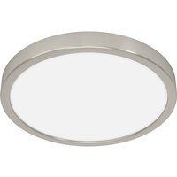 EGLO connect Smart påbyggnadslampa med LED Fueva 6-Z, grå, Ø 27 cm