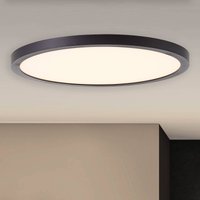 Brilliant Tuco LED ceiling lamp, black, Ø 25 cm