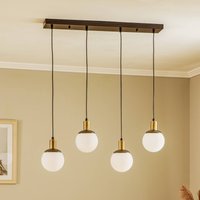 Avonni Suspension AV-1838-4Y-BSY linéaire, à 4 lampes