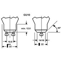 Sylvania LED-lampa SUPERIA RETRO ES50, GU10 4,8W 930 450lm dimbar