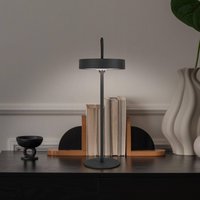 Näve Ella rechargeable LED table lamp, magnetic, black