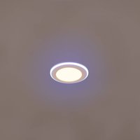 Trio Lighting Argus LED downlight RGBW remote Ø 8 cm white