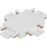 Lindby cross connector Lumaro, white, plastic