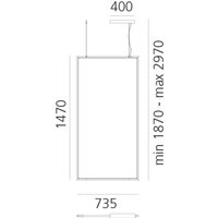 Artemide Discovery Rectangular DALI noir RGBW