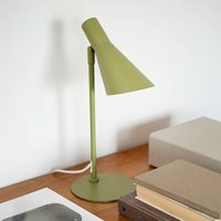 Dyberg Larsen DL12 Mini table lamp, green, E14, metal