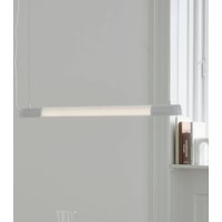 GEJST Radent pendant light, white, length 70 cm, G13 LED