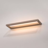 PURE LED wall lamp Puro bronze width 50 cm aluminium dimmable